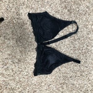 VS black bralette